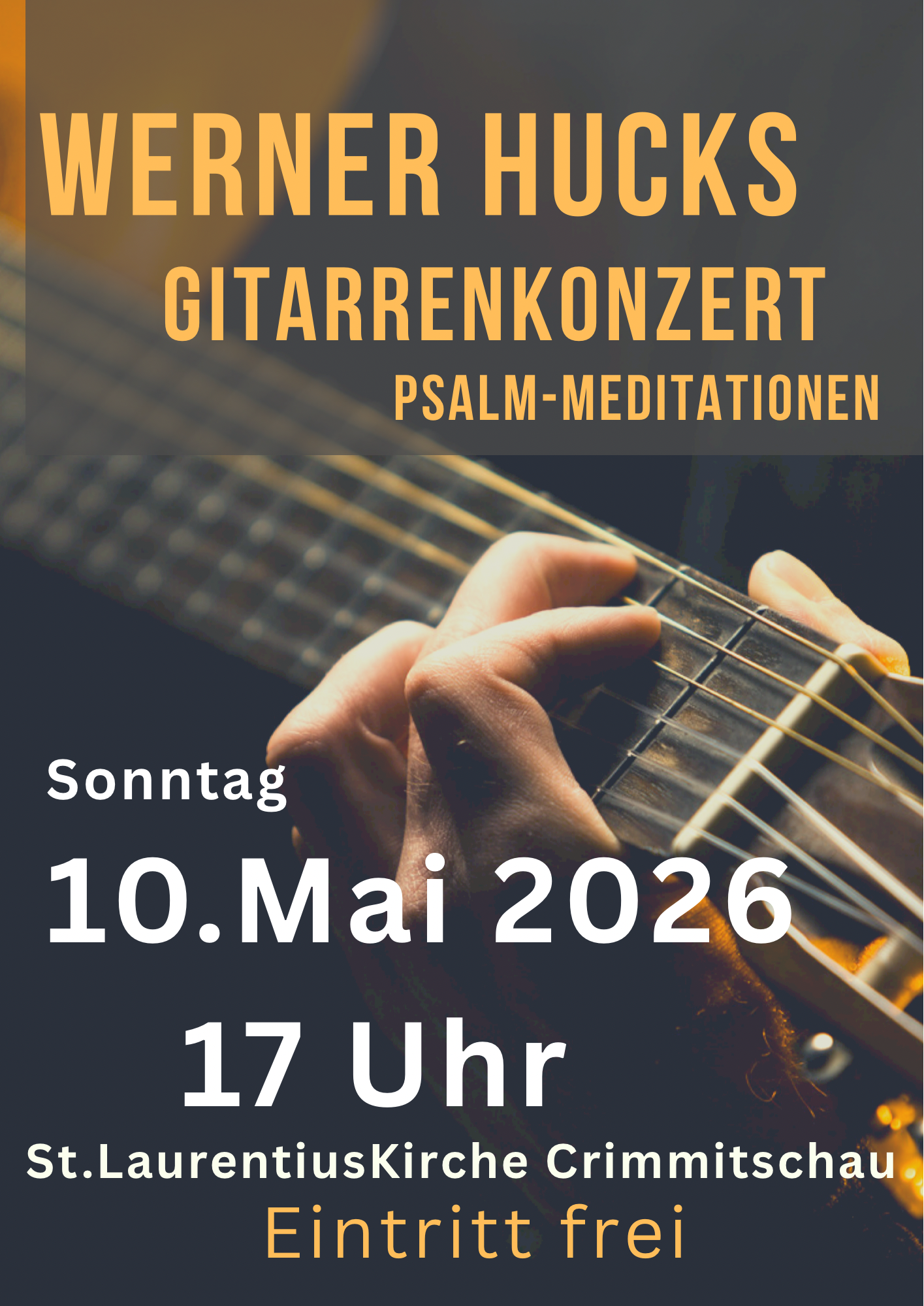 Brown Guitar Music Workshop Poster Instagram Beitrag Quadratisch