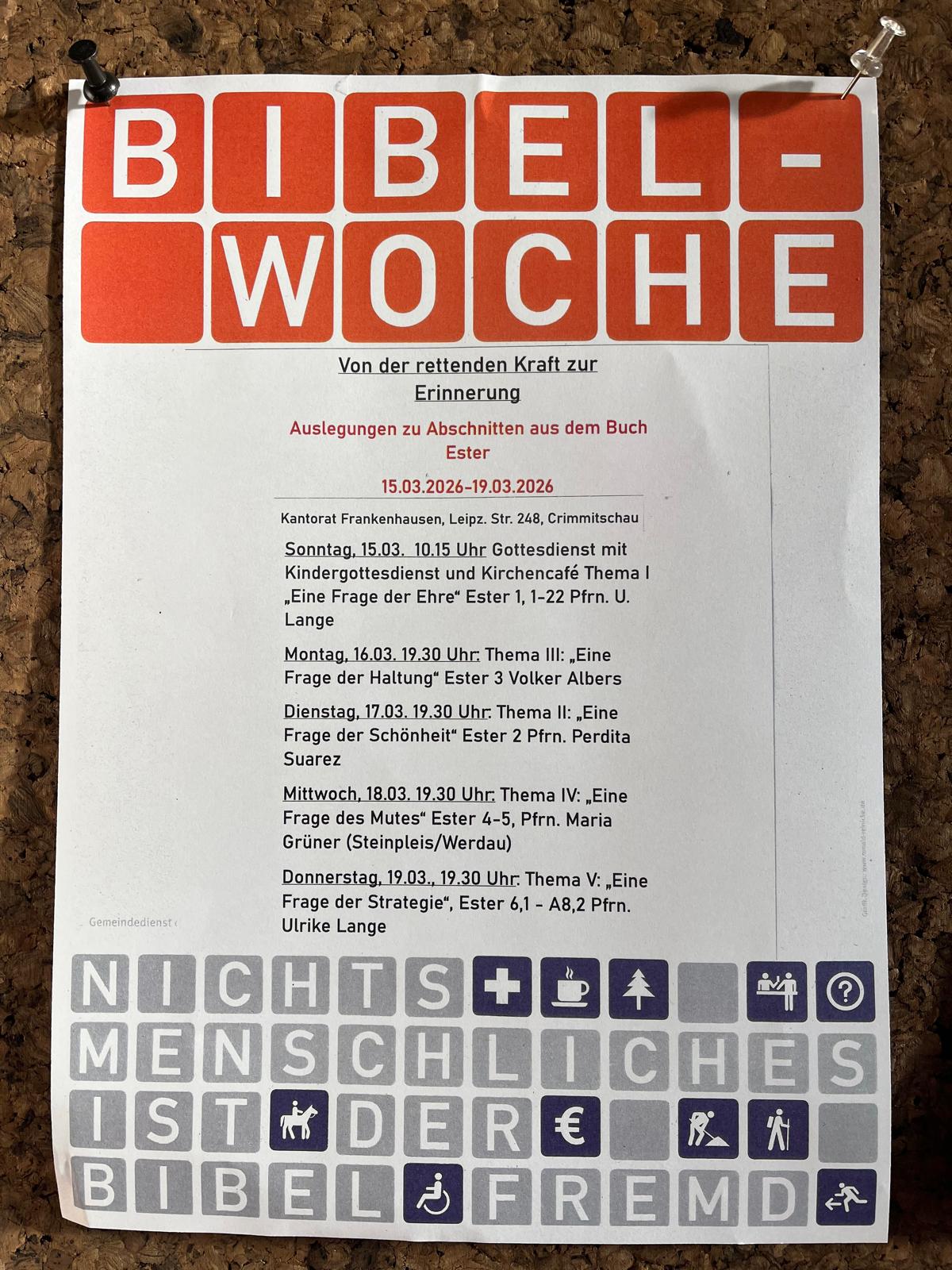 Bibelwoche 2026 Frankenhausen