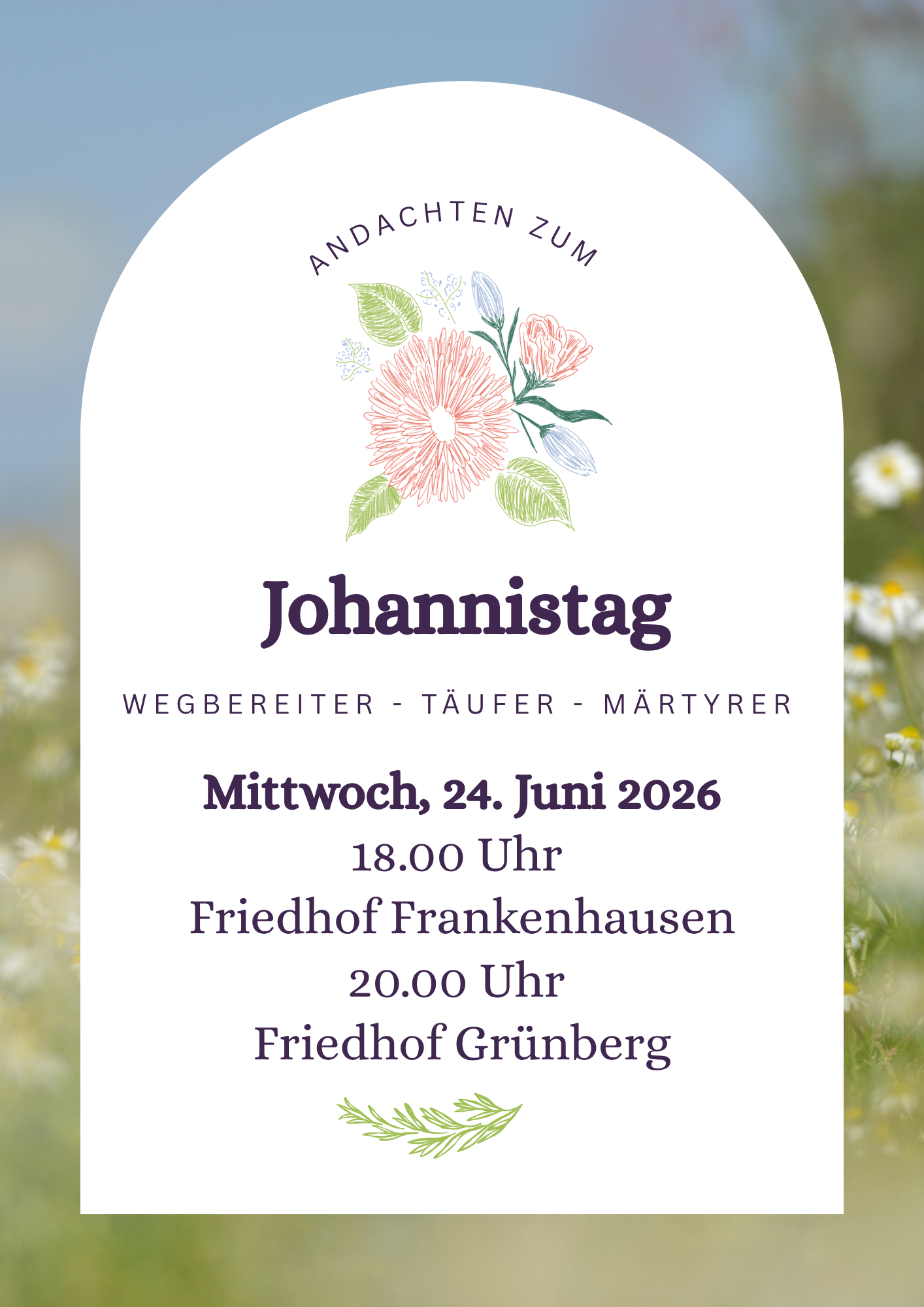 Johannistag 2026